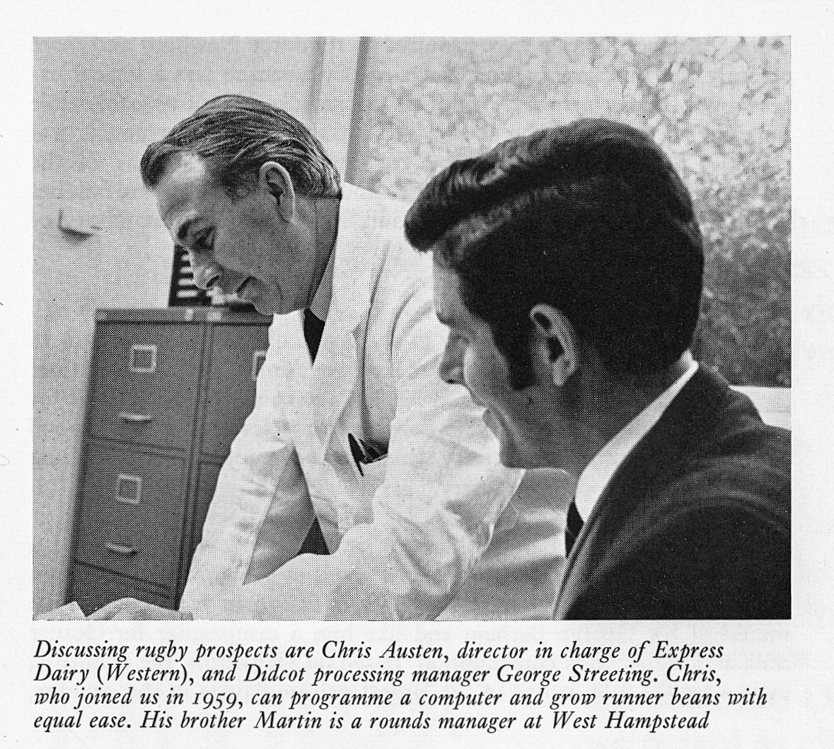 1970 CHRIS AUSTEN (Acquisition of Job's Dairy, Didcot Page 3 (Chris Austen, George Streeting)