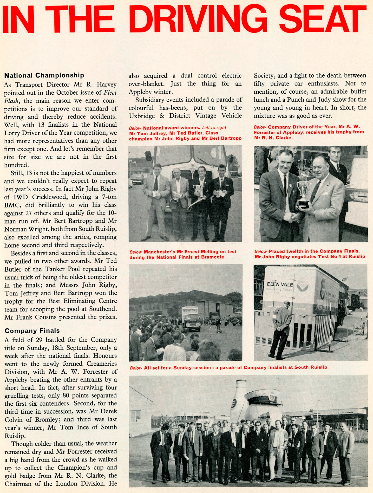 1966 Driver of the Year at South Ruislip