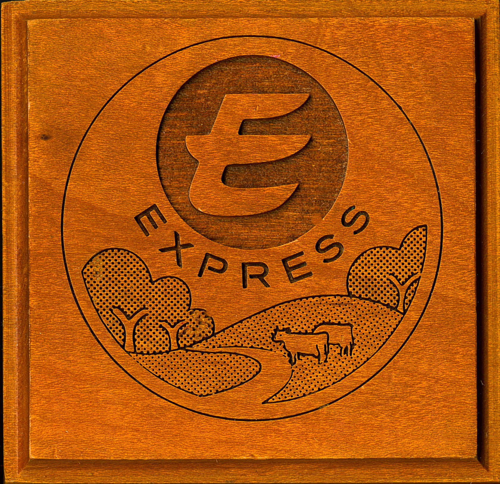 1980's Paperweight inscribed 'Operations' presented to Peter Roper.