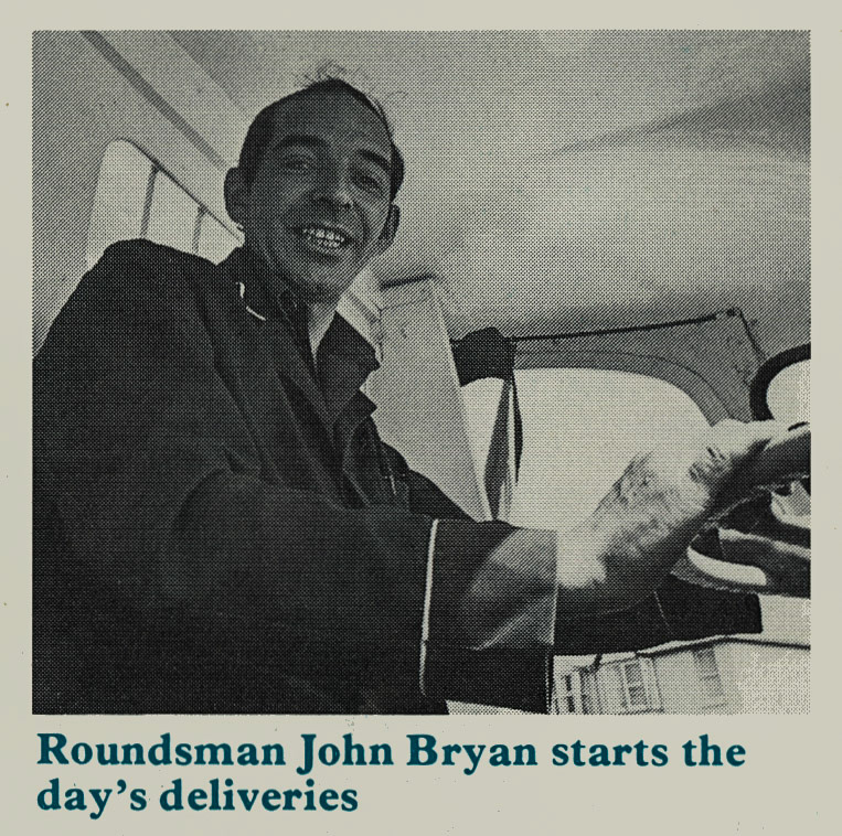1977 Bideford roundsman John Bryan. (Express News Autumn)