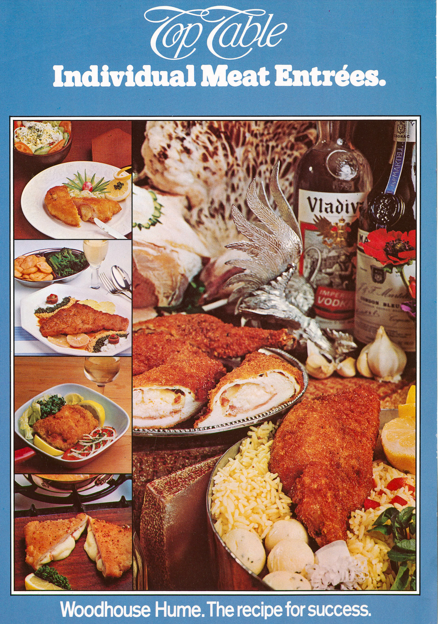 1982 Woodhouse Hume 'Multimenu' brochure, showing product range. (Courtesy John South well)