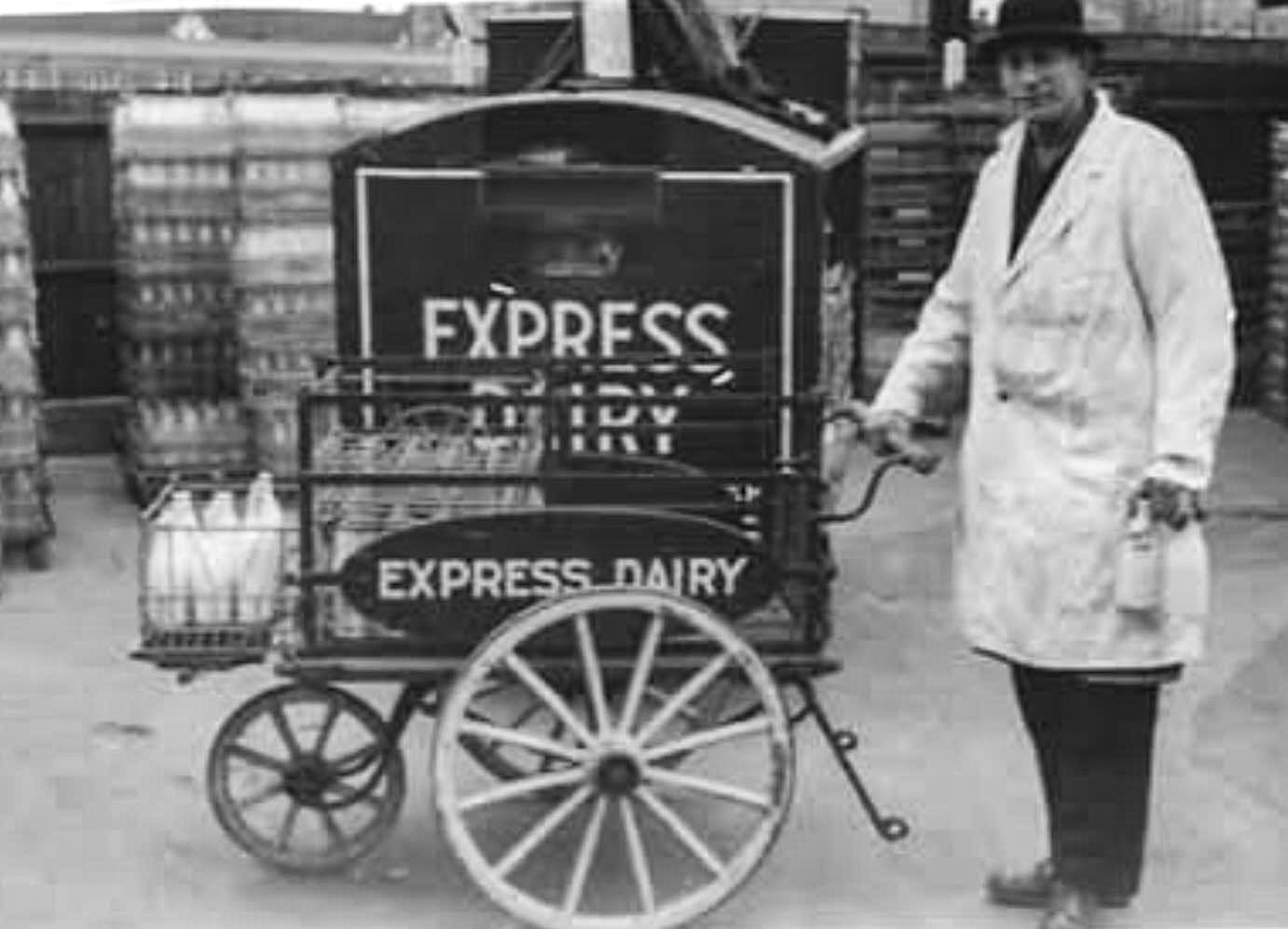1930s Express Handcart (Courtesy Michael Aldread)