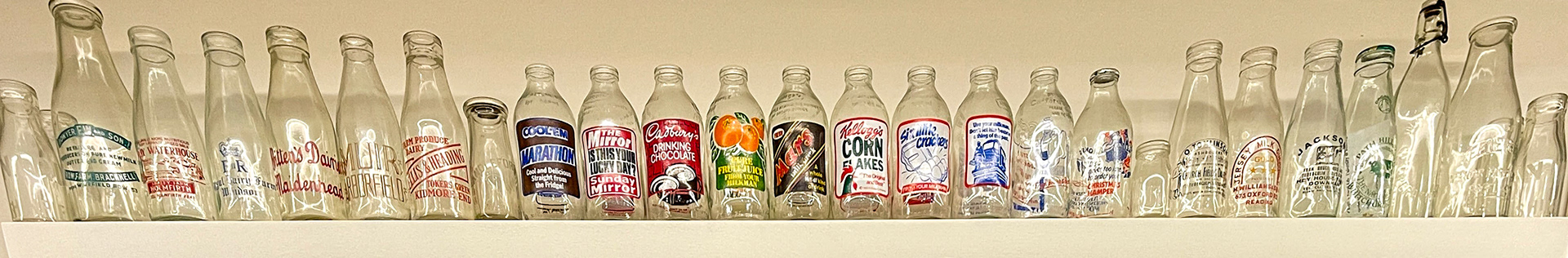 2023 Bottle Collection at MERL, Reading (Courtesy Museum of English Rural Life)