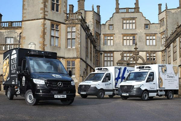 2023 Hunt's Frozen Foods truck. (Courtesy www.huntsfoods.co.uk)