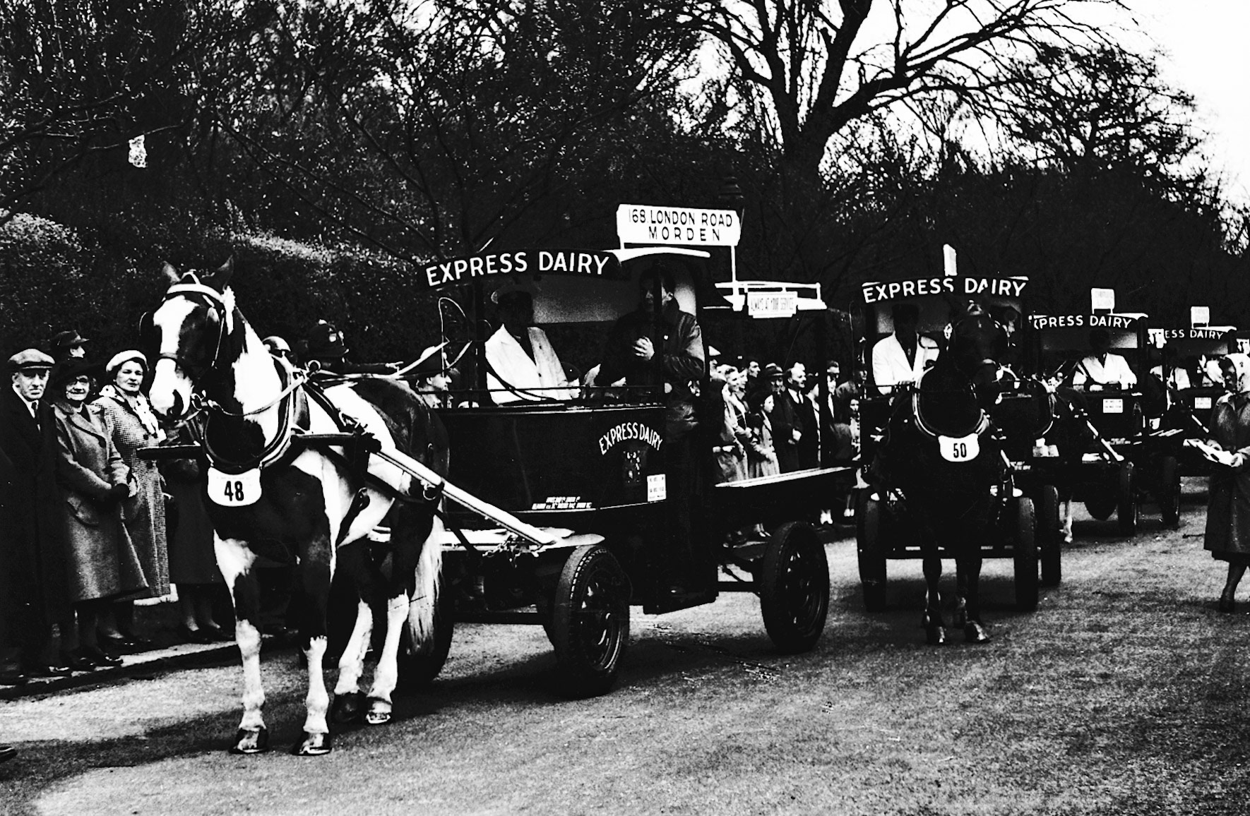 1960's? On parade from Morden. (Courtesy Dave Fane)