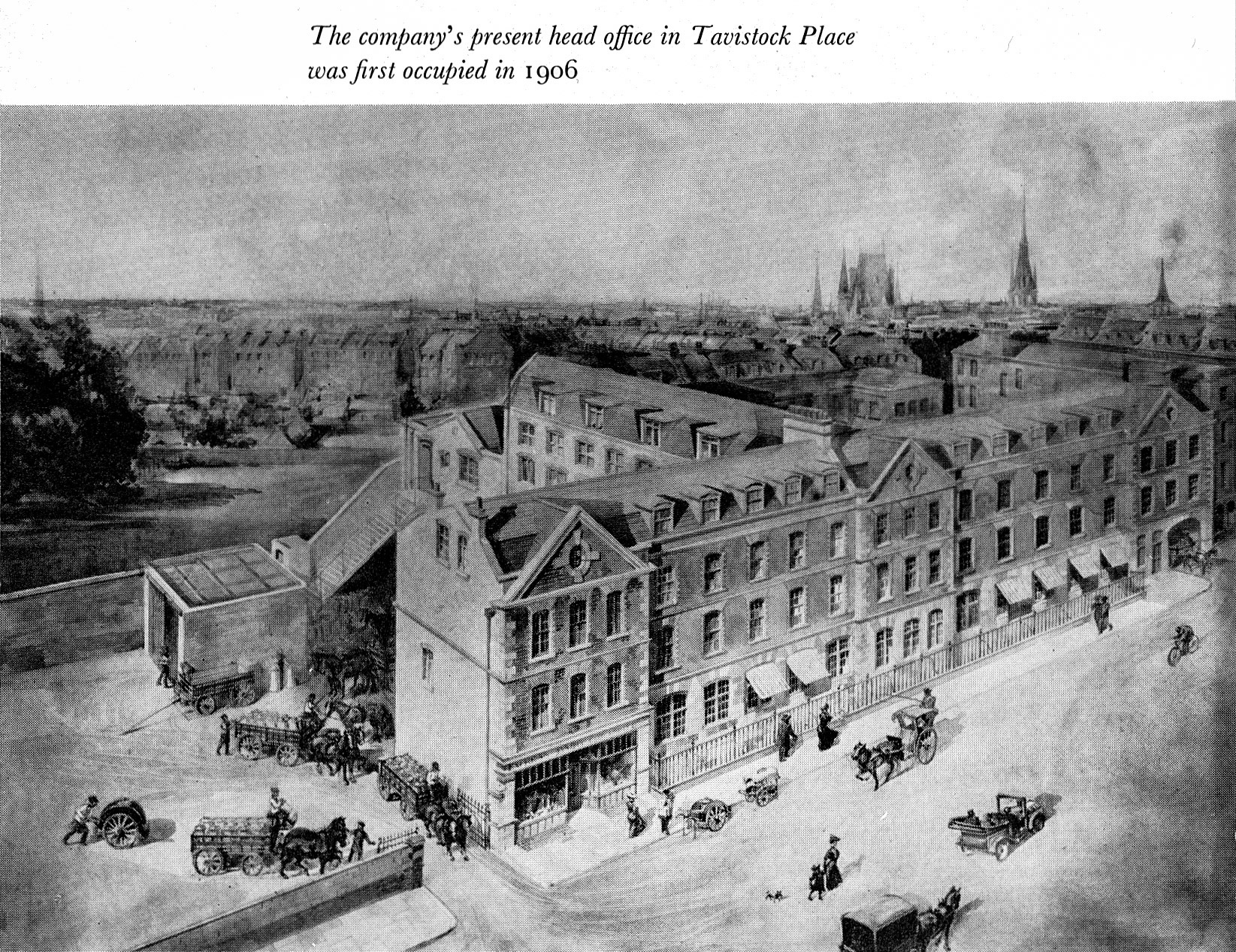 Express Journey (Book) 1964 - Tavistock Place Head Office was first occupied in 1906.
