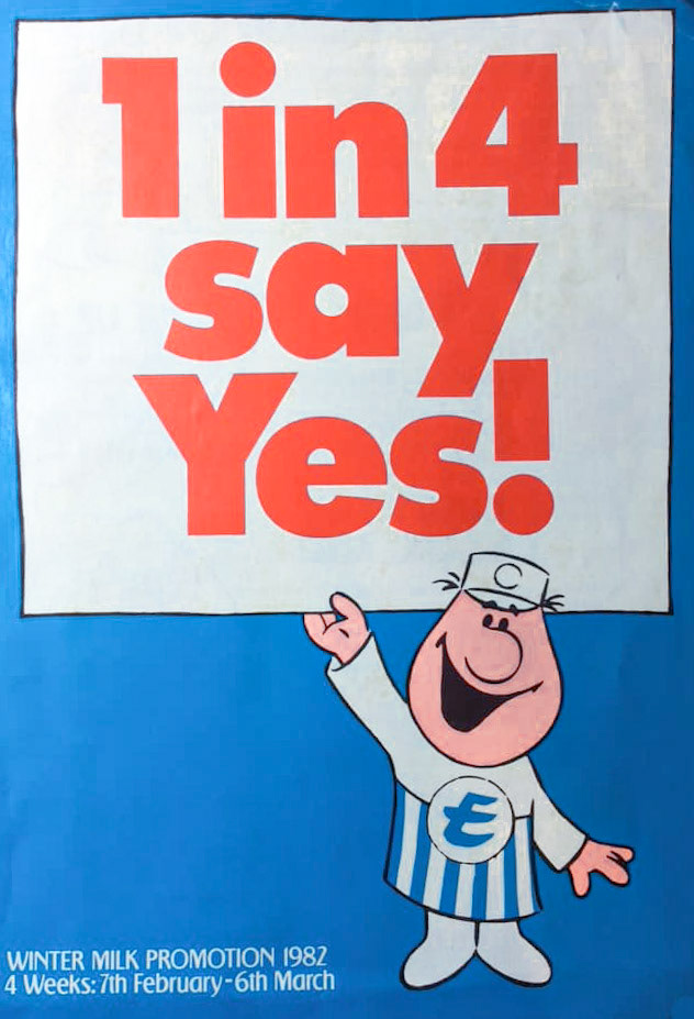 1982 Winter Milk Promotion Leaflet (Courtesy Michael Aldread)
