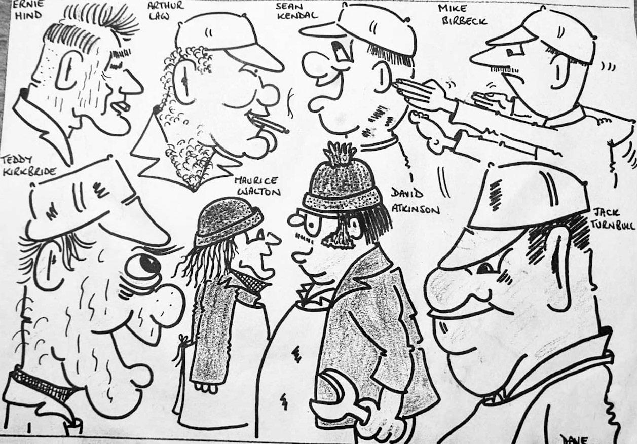 1980-82c Appleby faces... (Courtesy David Atkinson)
