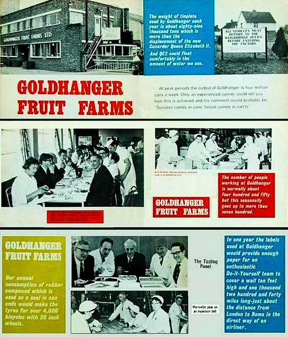 1969 from the Goldhanger Fruit Farms company magazine. (Courtesy Goldhanger Past website)