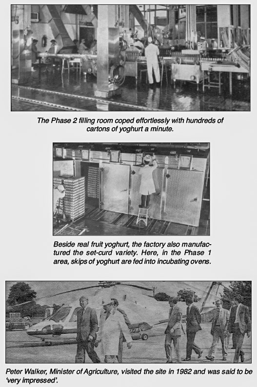 1960's selection of photos from the site, from 'William Horner and His Creamery' by Jill King 2012