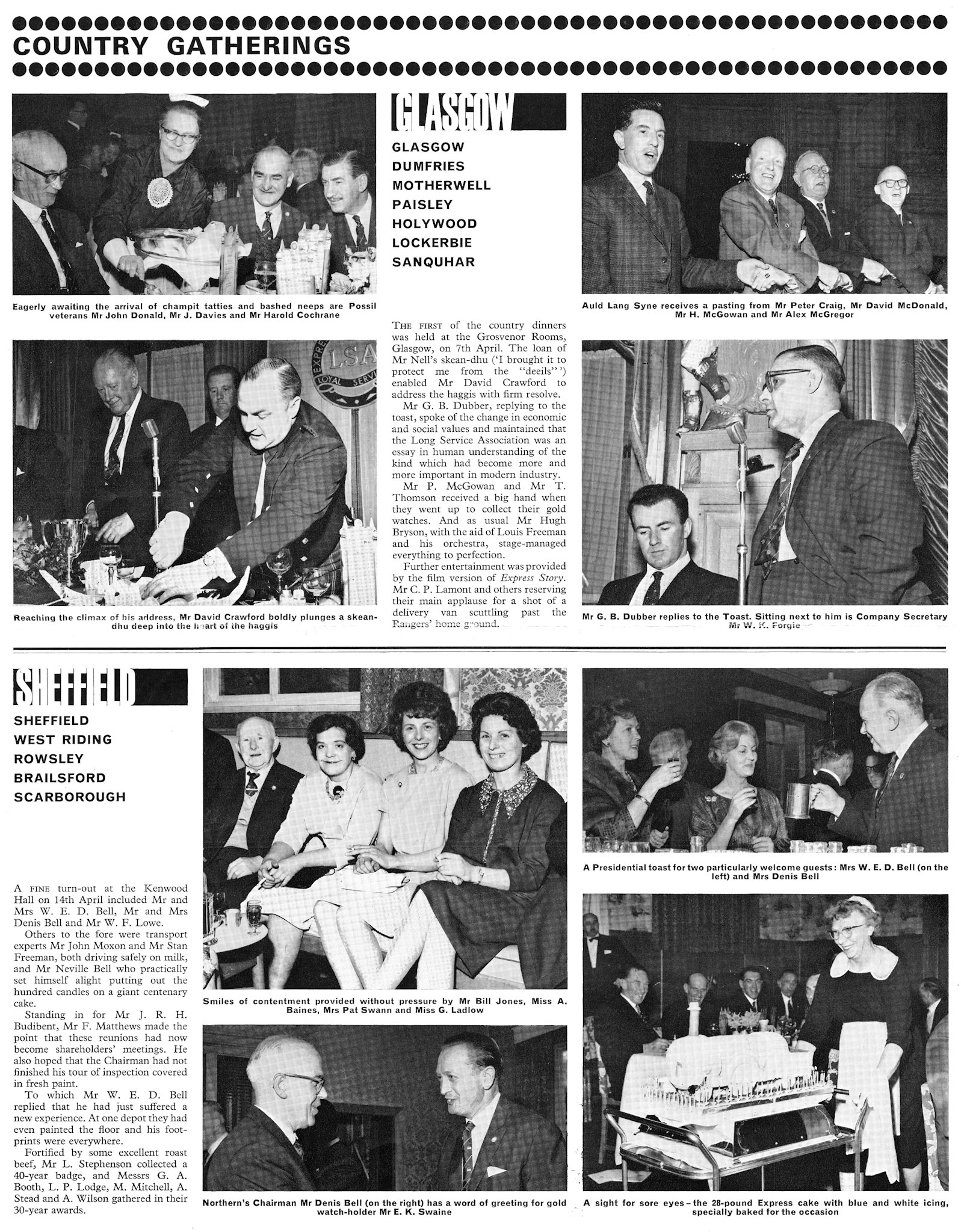 1964 August 'Express Extra' newsletter in anniversary year, as Express News was a special edition. (Courtesy Paul Luke)