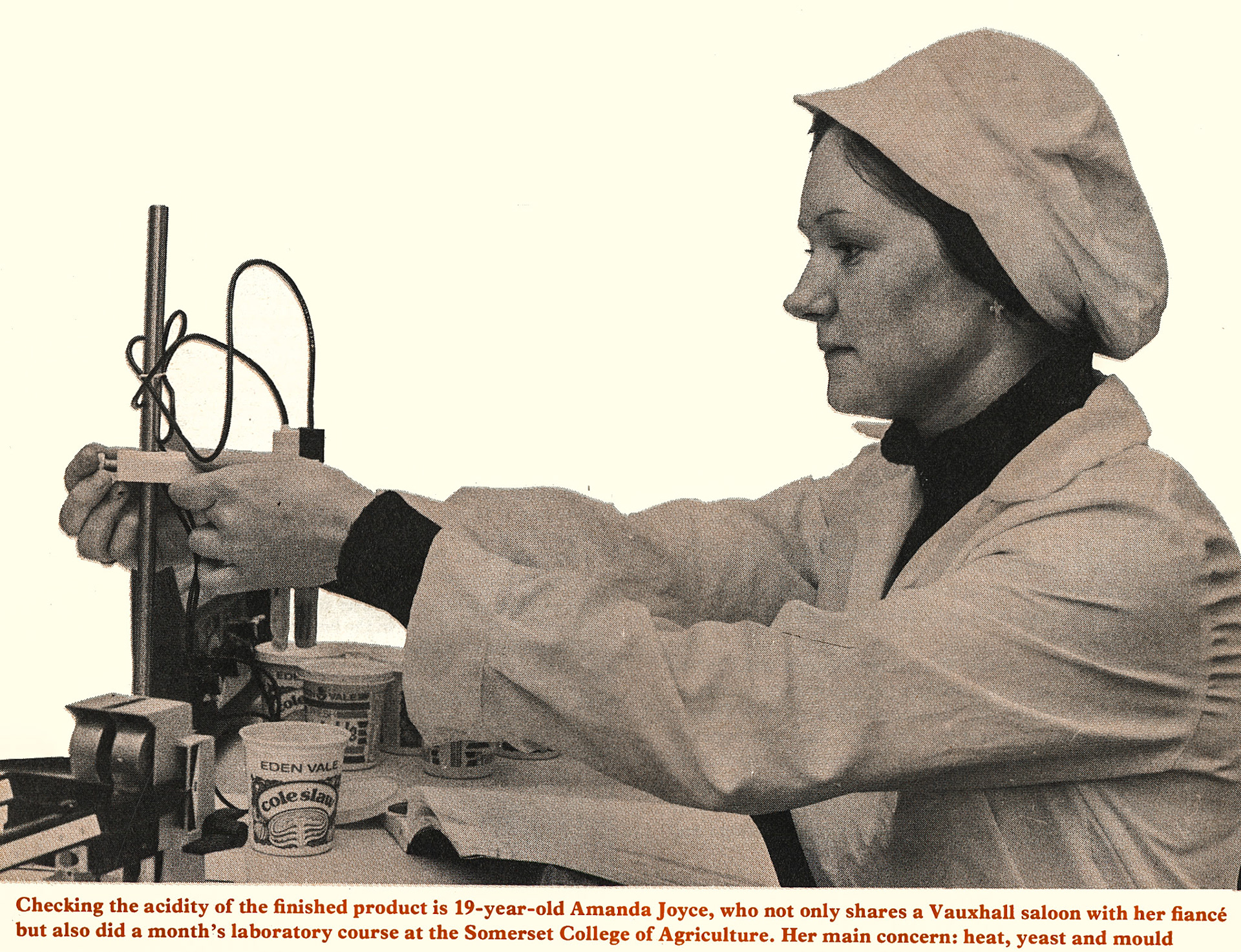 1977 Milborne St Andrew staff-Amanda Joyce. (Express News Summer)