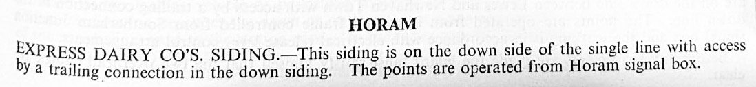 1950's? Description of Horam Creamery workings. (Courtesy Robert Spalding)