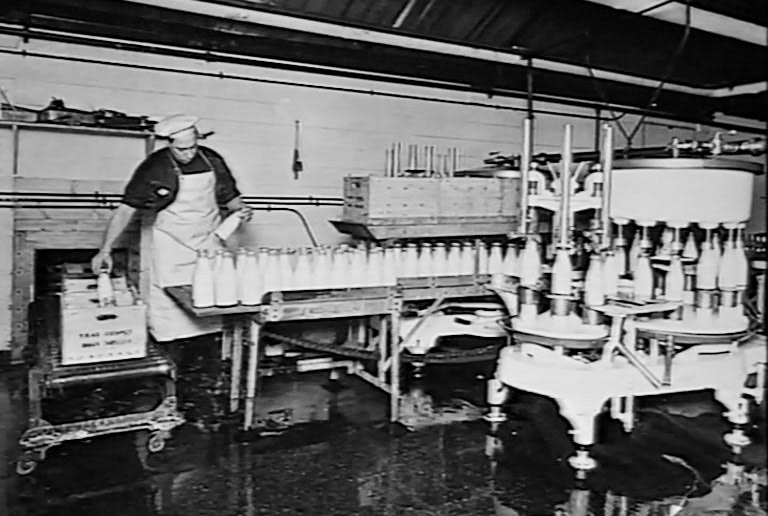 1920s College Farm started bottling tuberculin tested milk. (Express 125 Years video still)