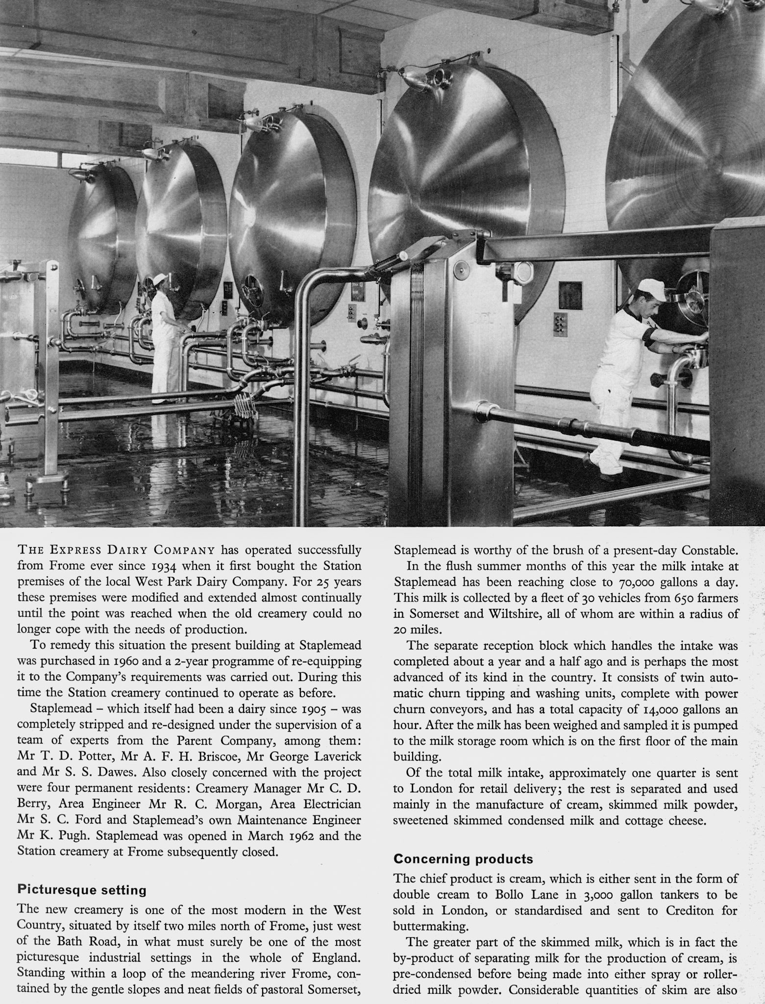 1963 Staplemead Feature Article Page 2. (Express News Autumn)