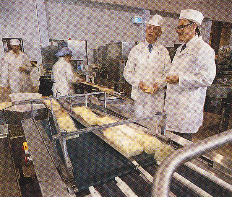 1987 Oswestry, cheese packing line, from Graduate Recruitment Brochure 'A New Perspective' (Courtesy Soo Rose-Cook)