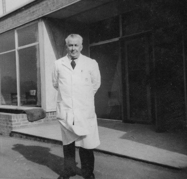 Minsterley June Groves identifies Alan Waters. (Courtesy Monica Corfield, Pontesbury past and present FB Group)