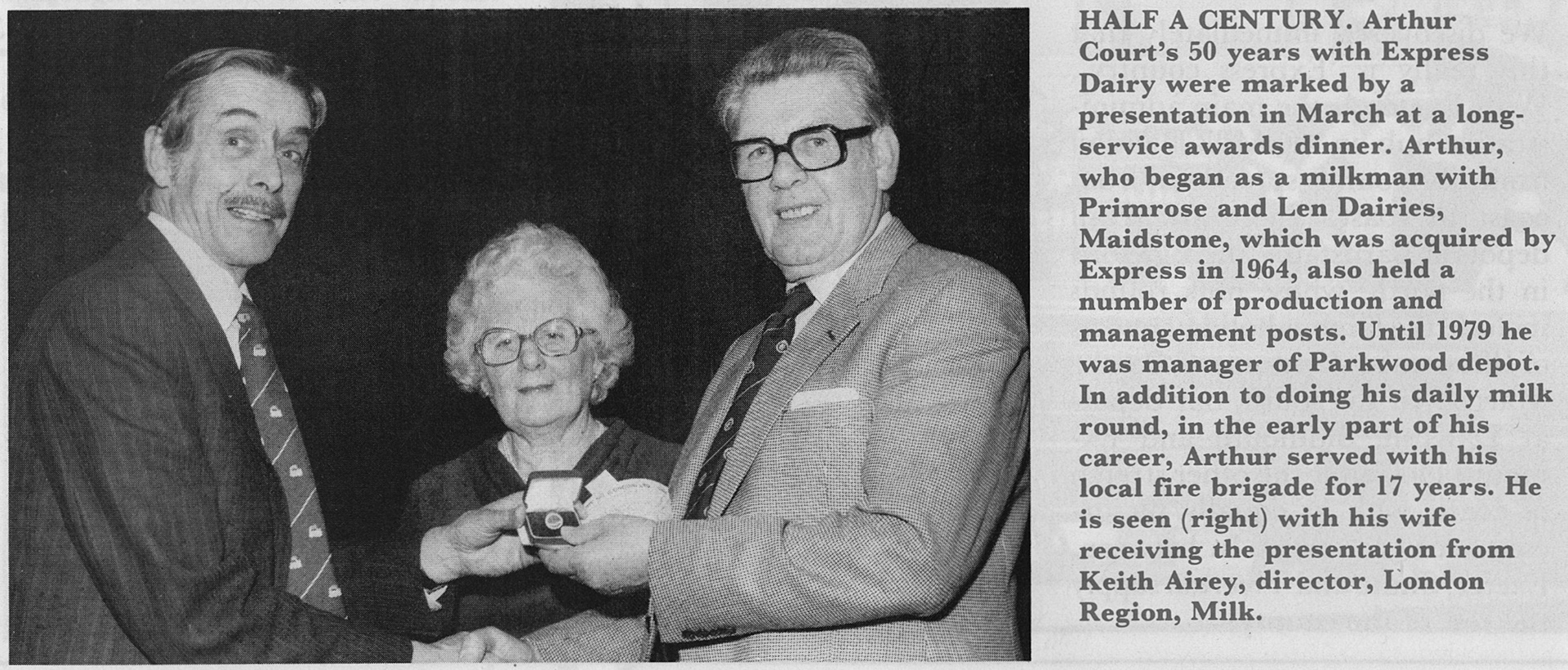 1981 Arthur Court retires after 50 years in Kent