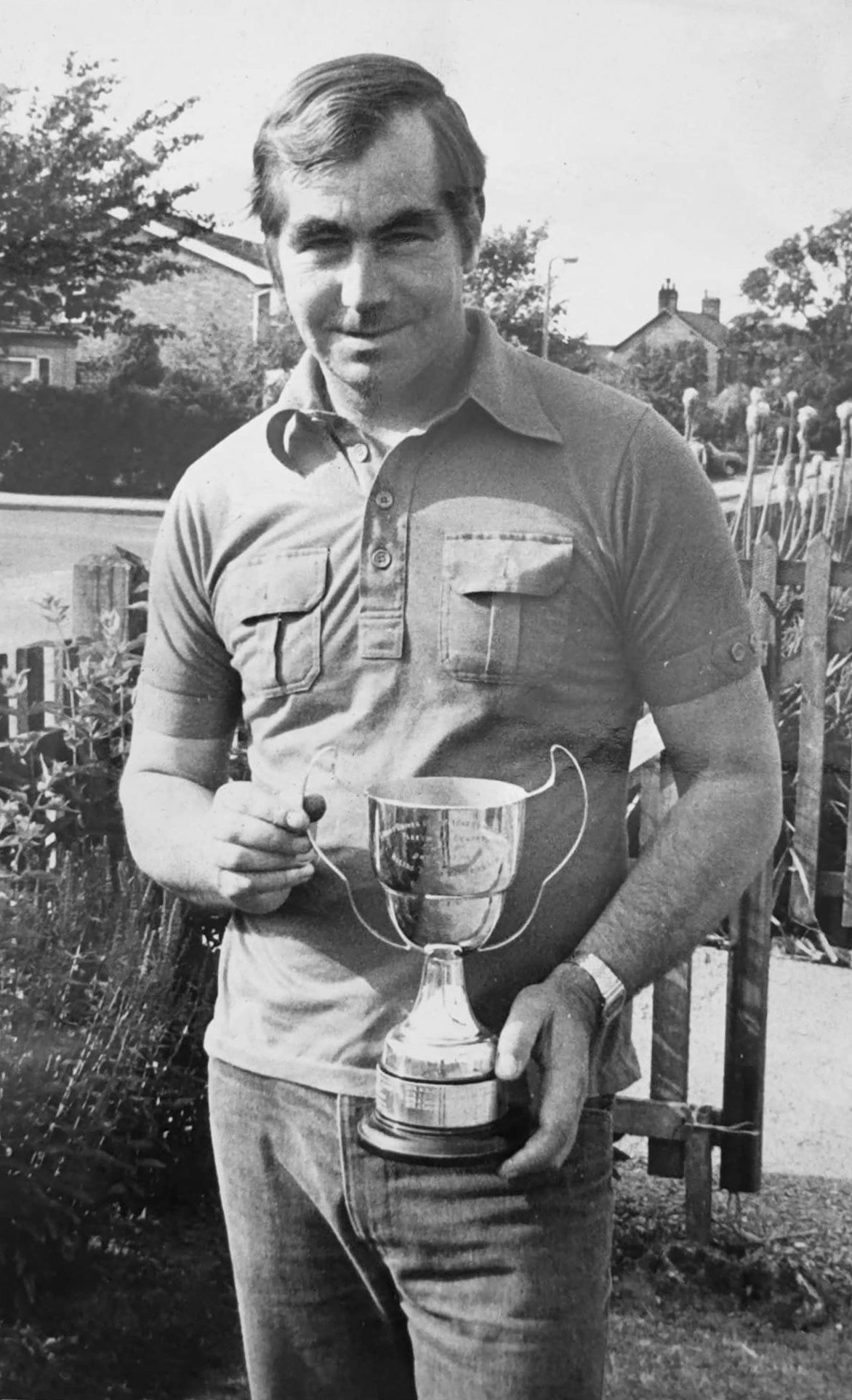 1970's, Tarvin. Amanda Calloway comments "This is how I remember my Dad driving and entering competitions". (Courtesy Amanda Calloway)