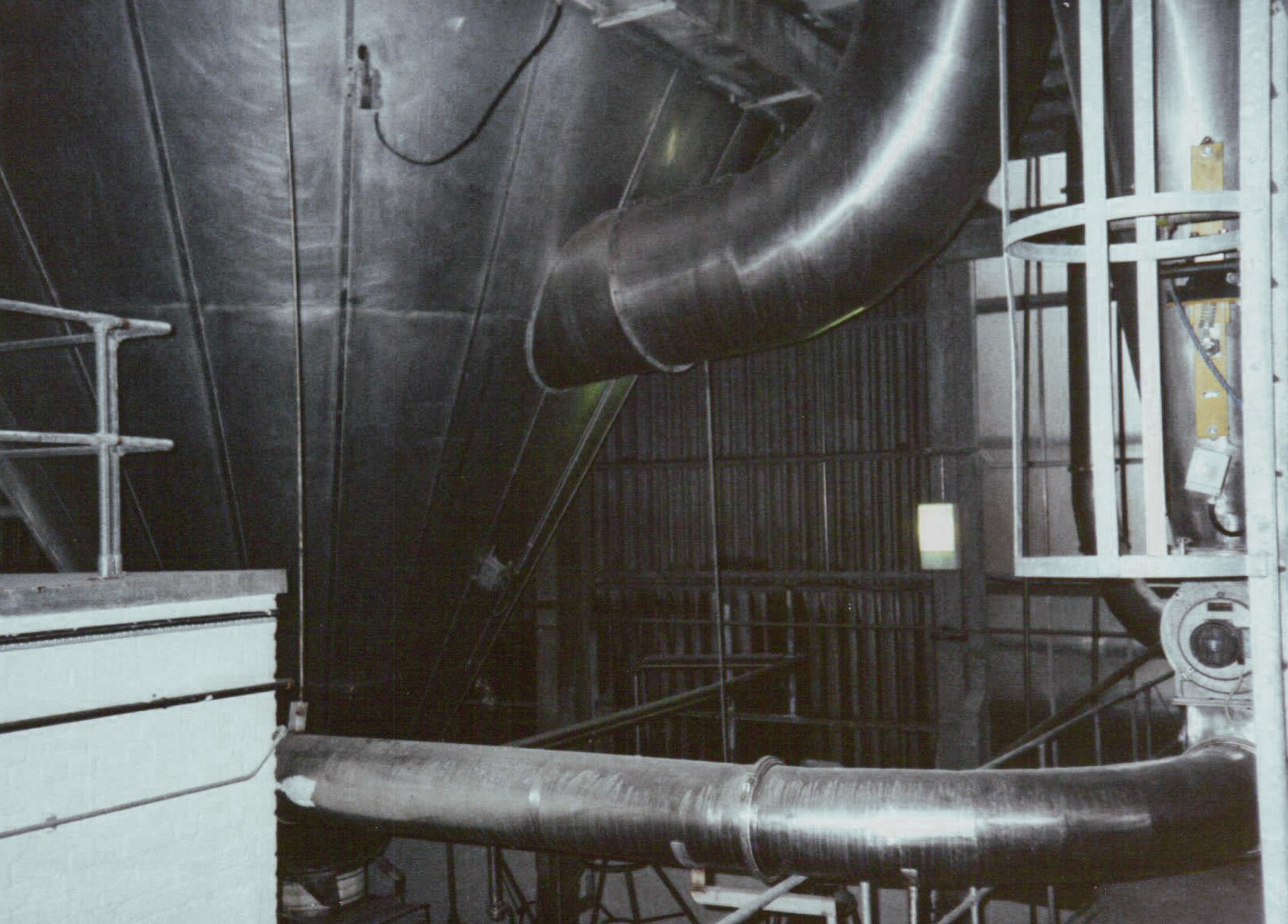 1991 Honiton, November, following closure announcement: Drier on first gantry. (Courtesy Wendy Hawker)