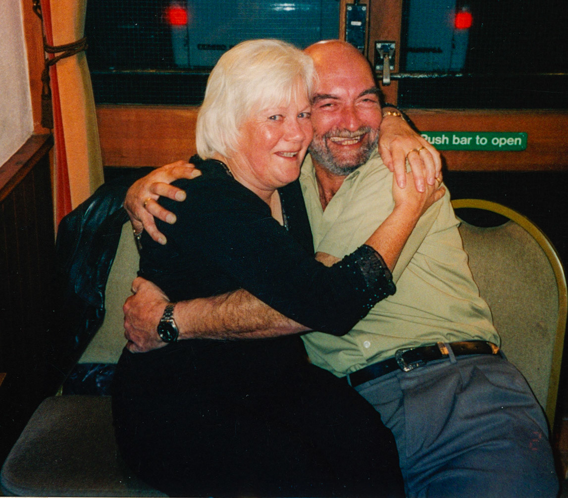 1980's? Nesta Watts and Derek Howland (Courtesy Phillip Budd)