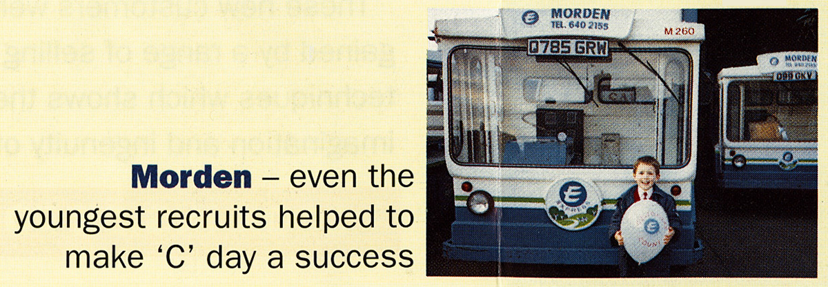 1990 Customer Day activity at Morden Depot (Tops Customer Day Edition)