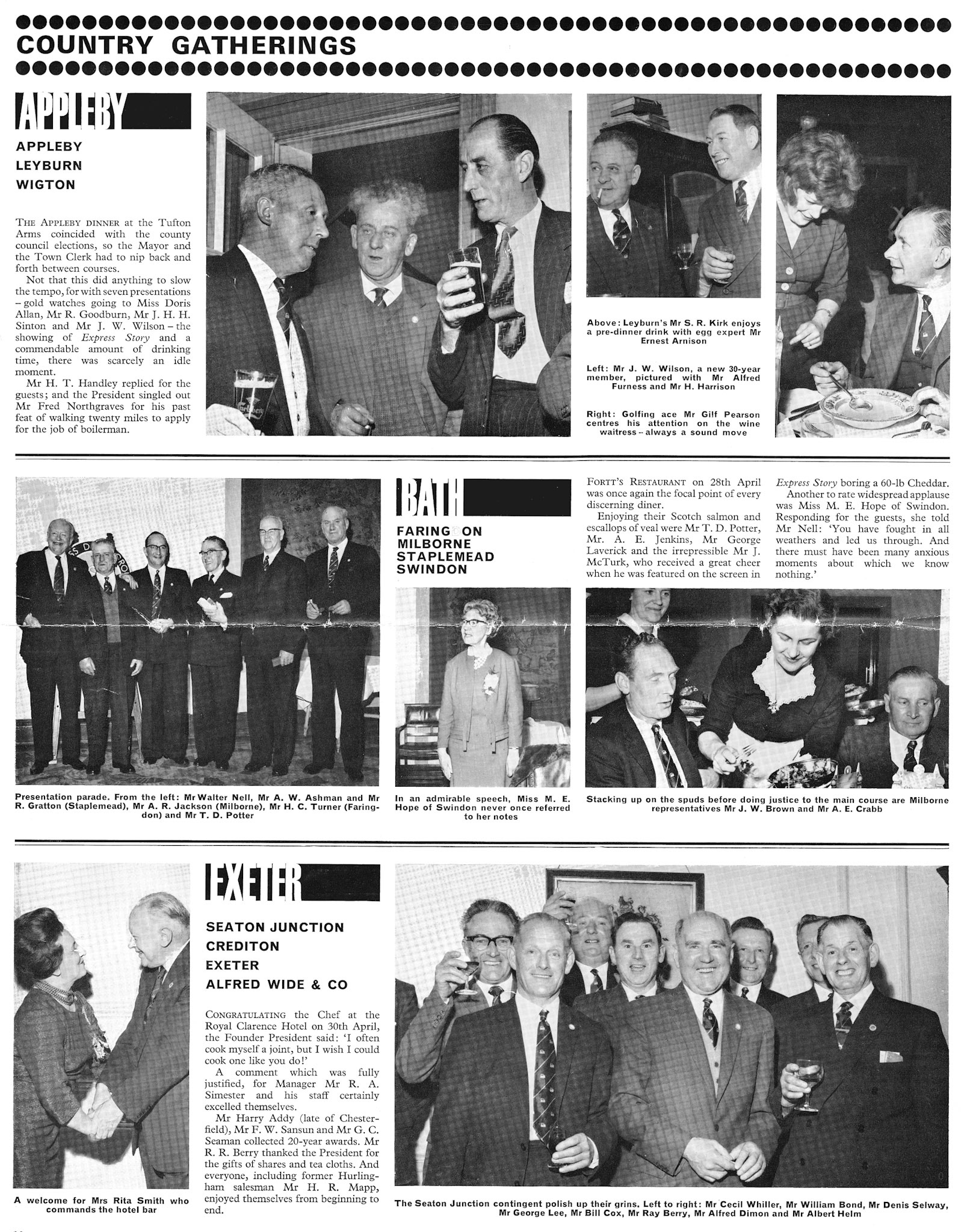 1964 August 'Express Extra' newsletter in anniversary year, as Express News was a special edition. (Courtesy Paul Luke)