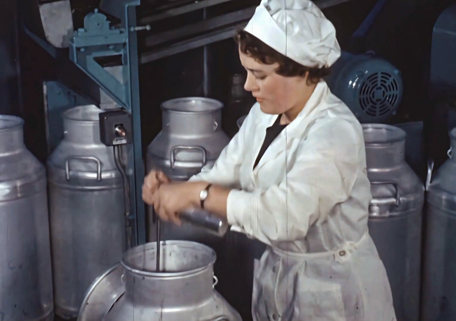 1960s Appleby (Still from 'The Art of English Cheesemaking' video)