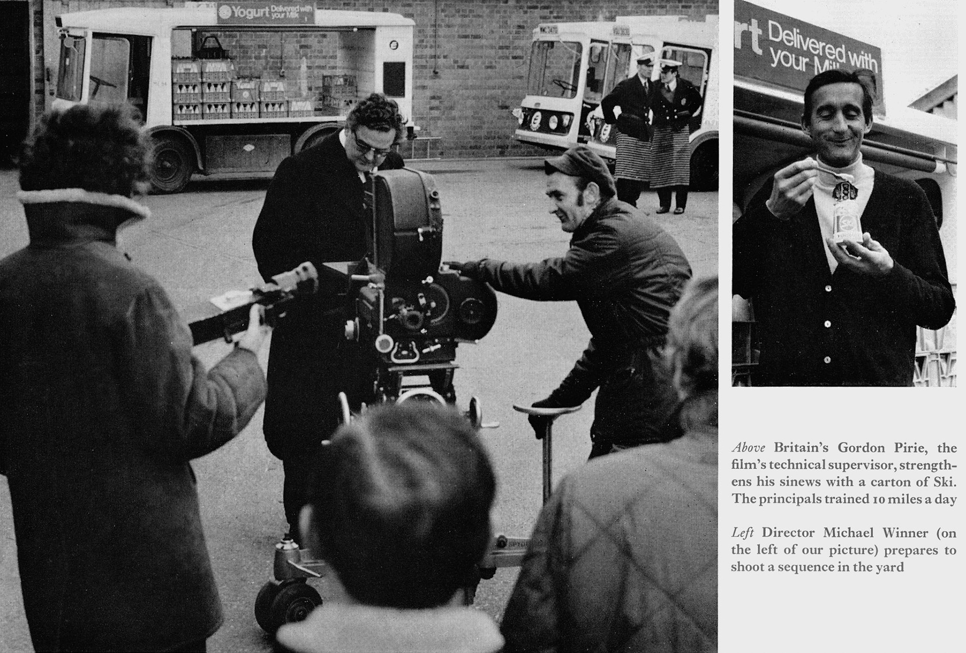 1969 Windsor Retail Depot was the location for filming The Games, directed by Michael Winner, starring Michael Crawford, Ryan O'Neal and Charles Aznavour. (Express News Summer)