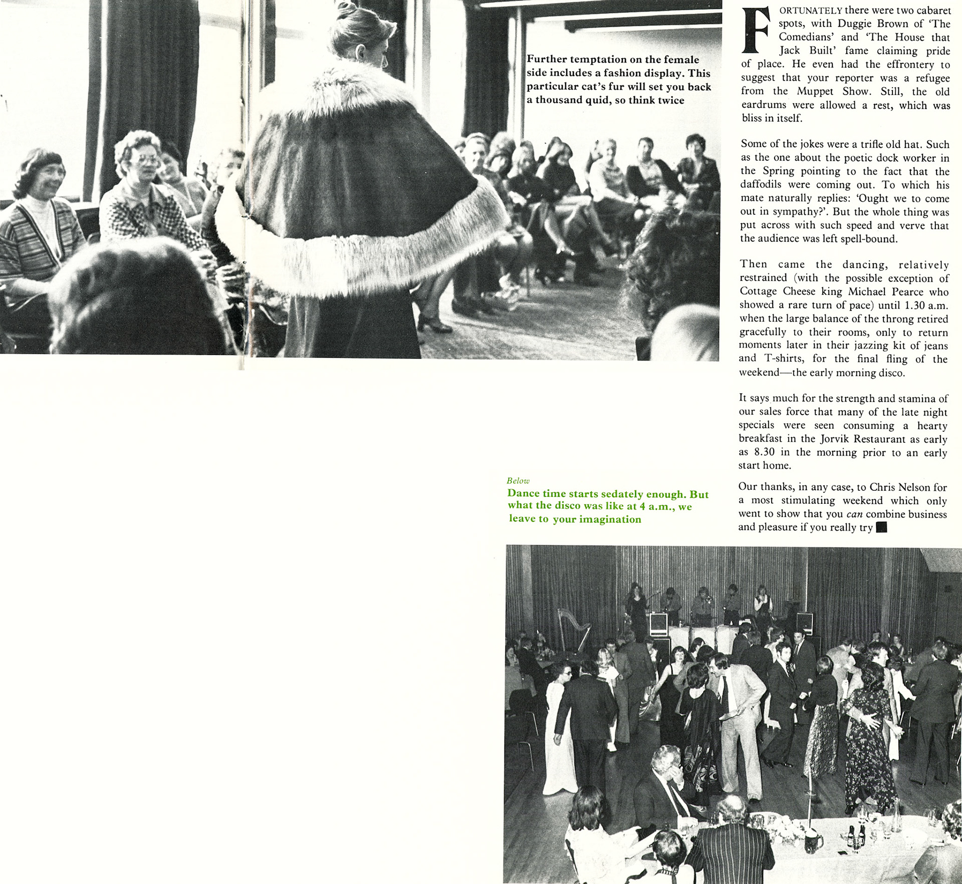 1978 Eden Vale Management Conference-York. (Express News Spring)