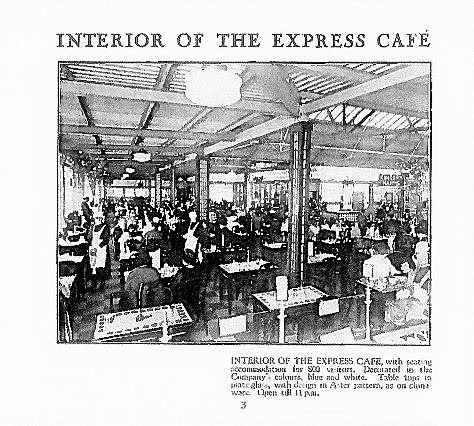 1925 Express Dairy at the British Empire Exhibition, Wembley. (Courtesy Brent Council booklet prepared by Philip Grant, Wembley History Society)