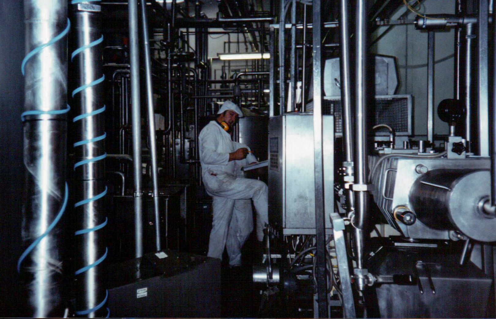 1991 Dave Keywood at Honiton prior to closure (Courtesy Wendy Hawker)