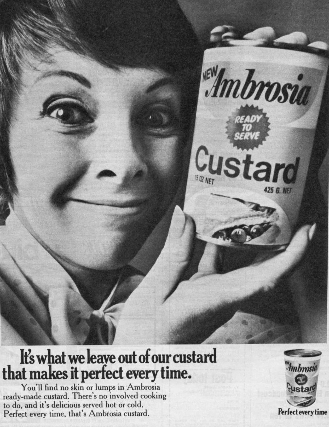 1970's Ambrosia Advert