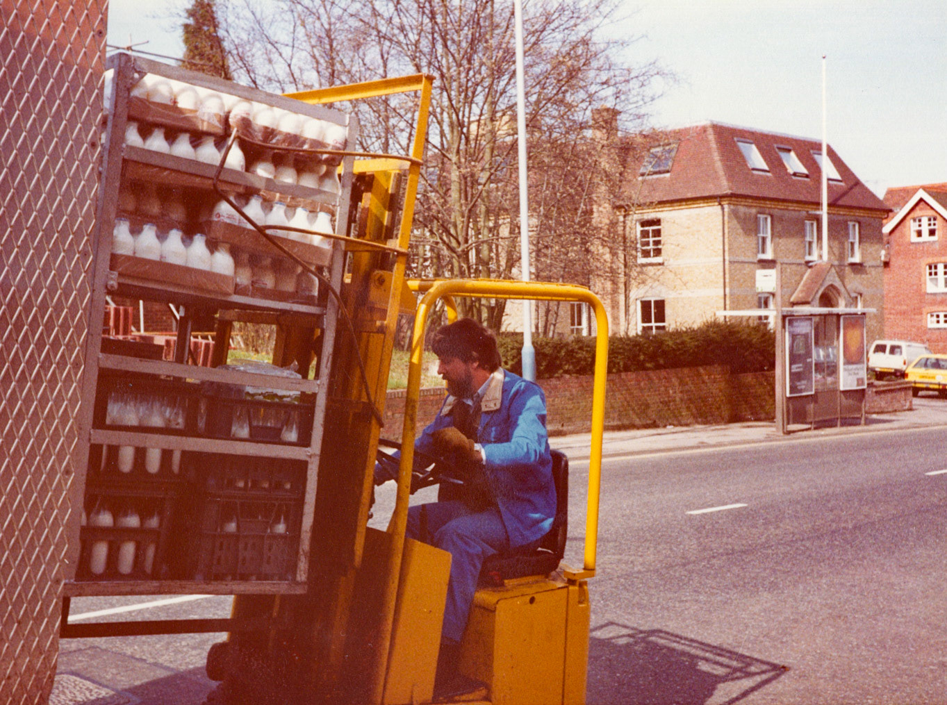 1980s Millsons Dairy, Pembury Road, Tonbridge. (Picture by Reg Ball, on loan from Colin Bristow)