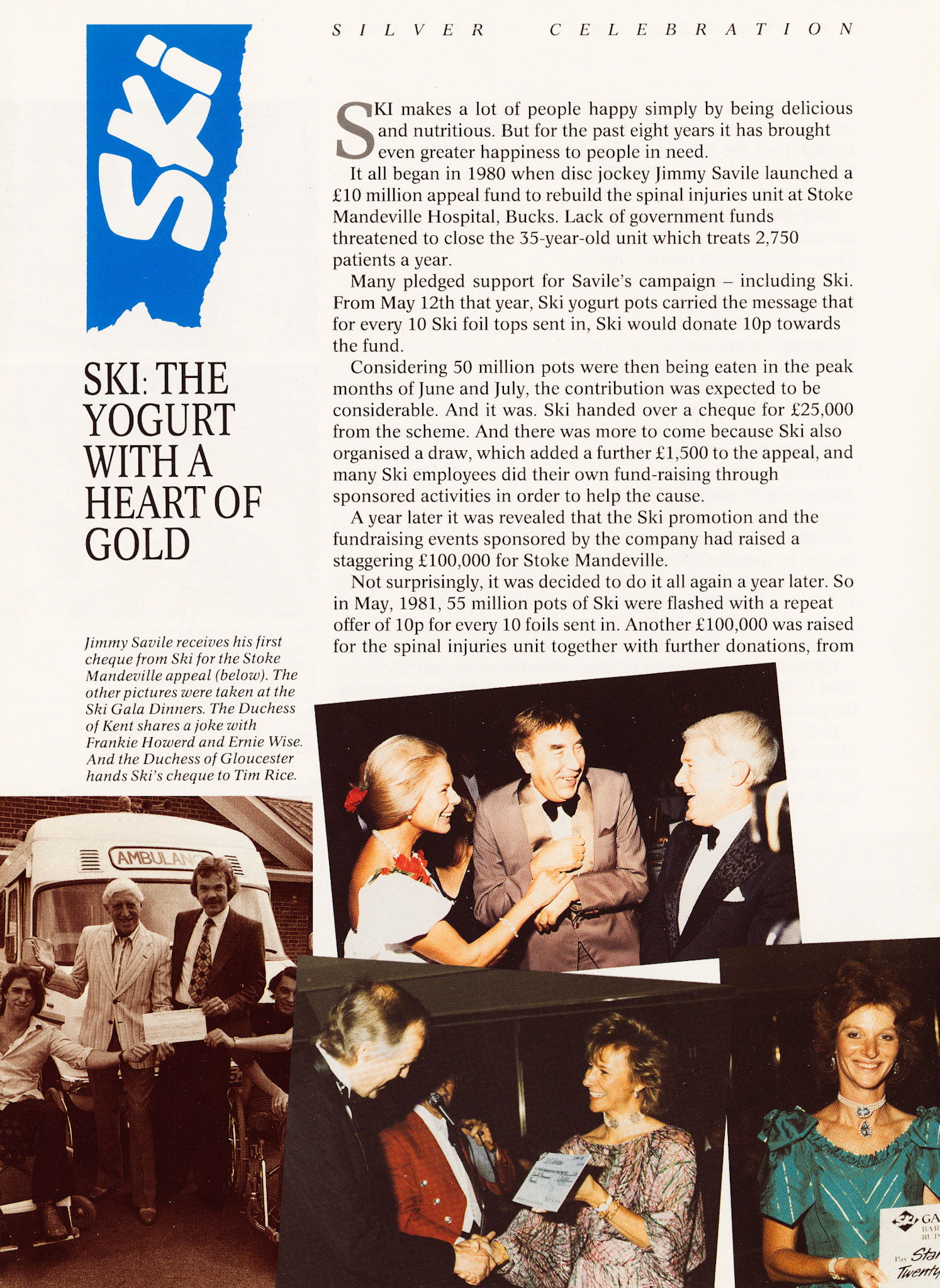 1988 Ski Silver Jubilee - 25 years (Courtesy Paul Bloor)