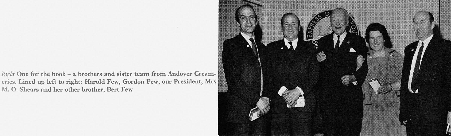 1969 Long Service Dinner at Andover Creameries. (Express News Summer)