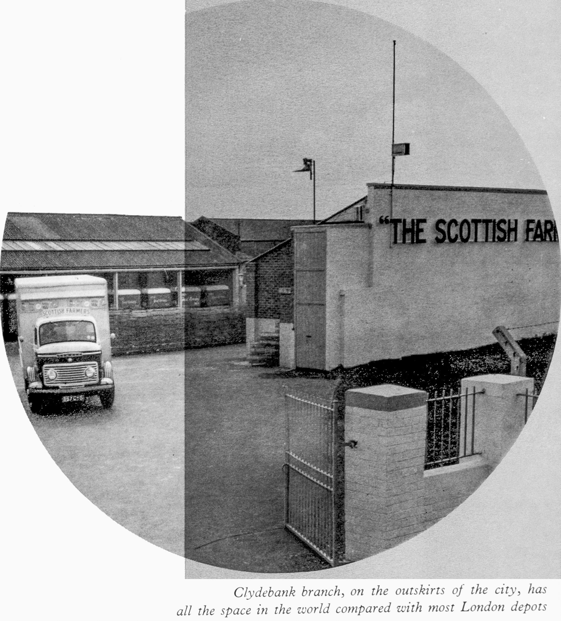 1961 Clydebank Retail Branch. (Express News Autumn)