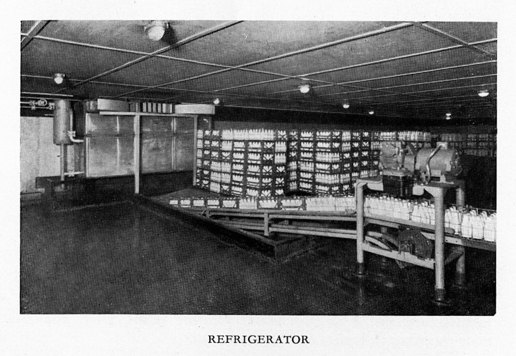 1954 Refrigerated cold store, probably Cricklewood. (Express Salesman's Manual Fourth Edition)