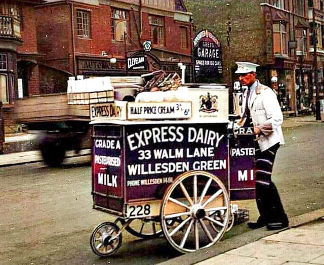 1930's Express Hand carts (Michael Aldread Collection)