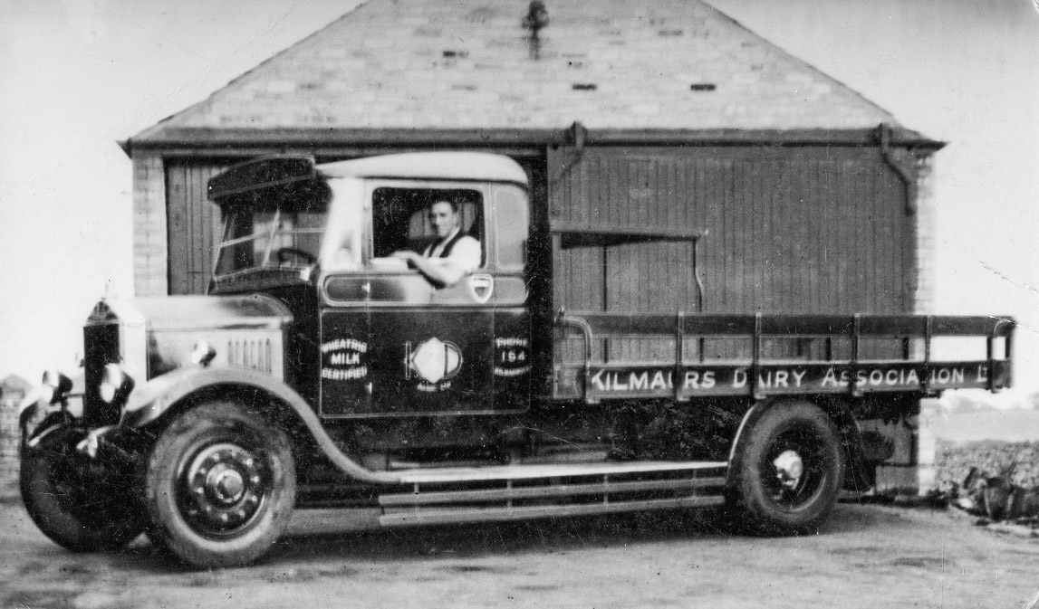 Kilmaurs Dairy Association Truck Object No: EAPH677n (Courtesy futuremuseum.co.uk)