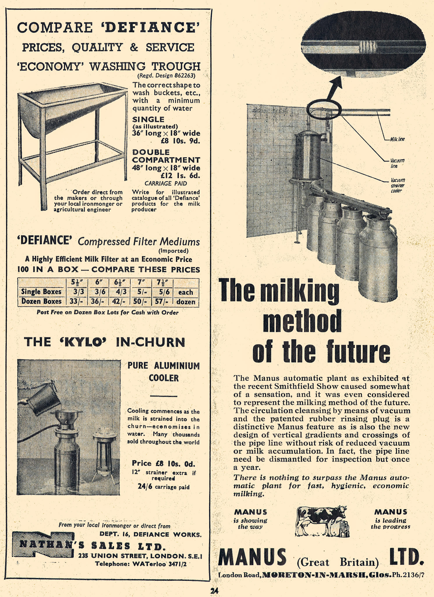1954 Milk Producer magazine-April (Express Dairy Tales archive)