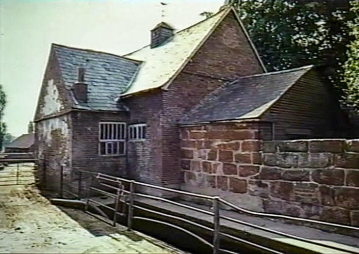 1912 Ruyton Dairy originated at Hall Farm (by the Cross) in 1912, by William Howell Gittings. (Stills from Ruyton Video (Steven Harley))