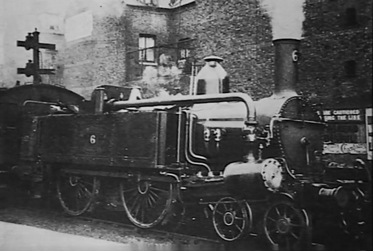 1860s George Barham used railways for the first time, to bring milk into the capital. (Express 125 Years video still)