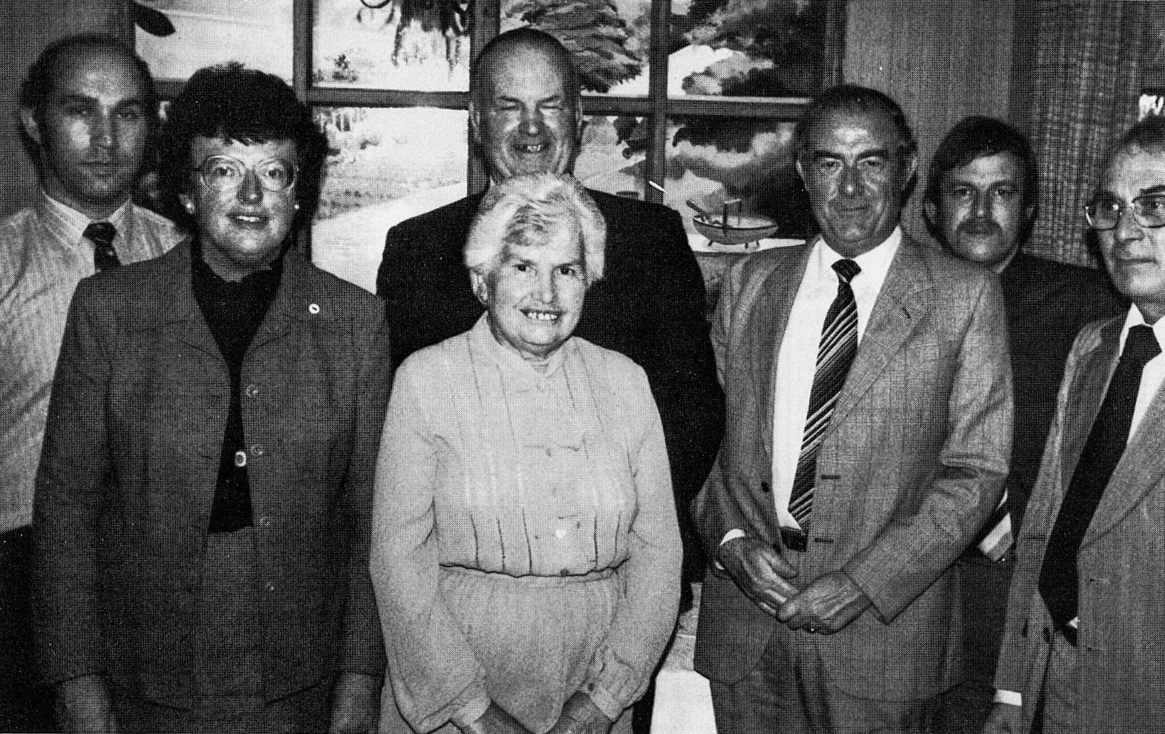 1984 Exeter Retirement - Ralph Jordan. Lindsay Cannon, George Streeting’s (on the right of picture) daughter comments "Dad was born in 1923. He served in the RAF during WW2 as a night fighter pilot. He married Muriel in 1945, my brother Paul was born in 1952, me in 1957. Dad joined Express Dairies at Morden as control checker and often worked night shifts. He then worked at Express Dairies at South Ruislip, Newbury, Didcot, back to South Ruislip then to Exeter. He retired from Exeter in 1986. Dad died in 2018, a few weeks before his 95th birthday. He always spoke fondly of his colleagues at Express."