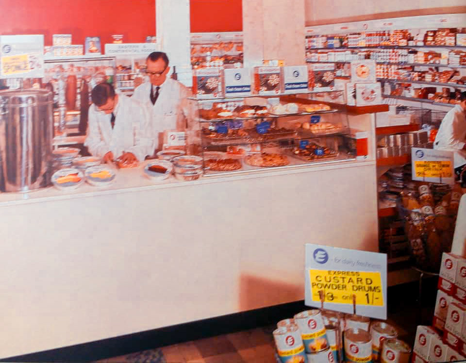 1970's ? Express Shop (Courtesy Michael Aldread)
