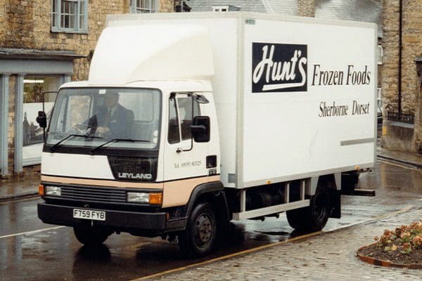 1988 Hunt's Frozen Foods truck. (Courtesy www.huntsfoods.co.uk)