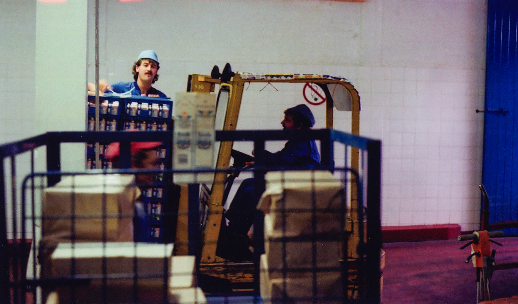 1980's Exeter. Martin Evans and Phil Howland (Courtesy Phillip Budd)