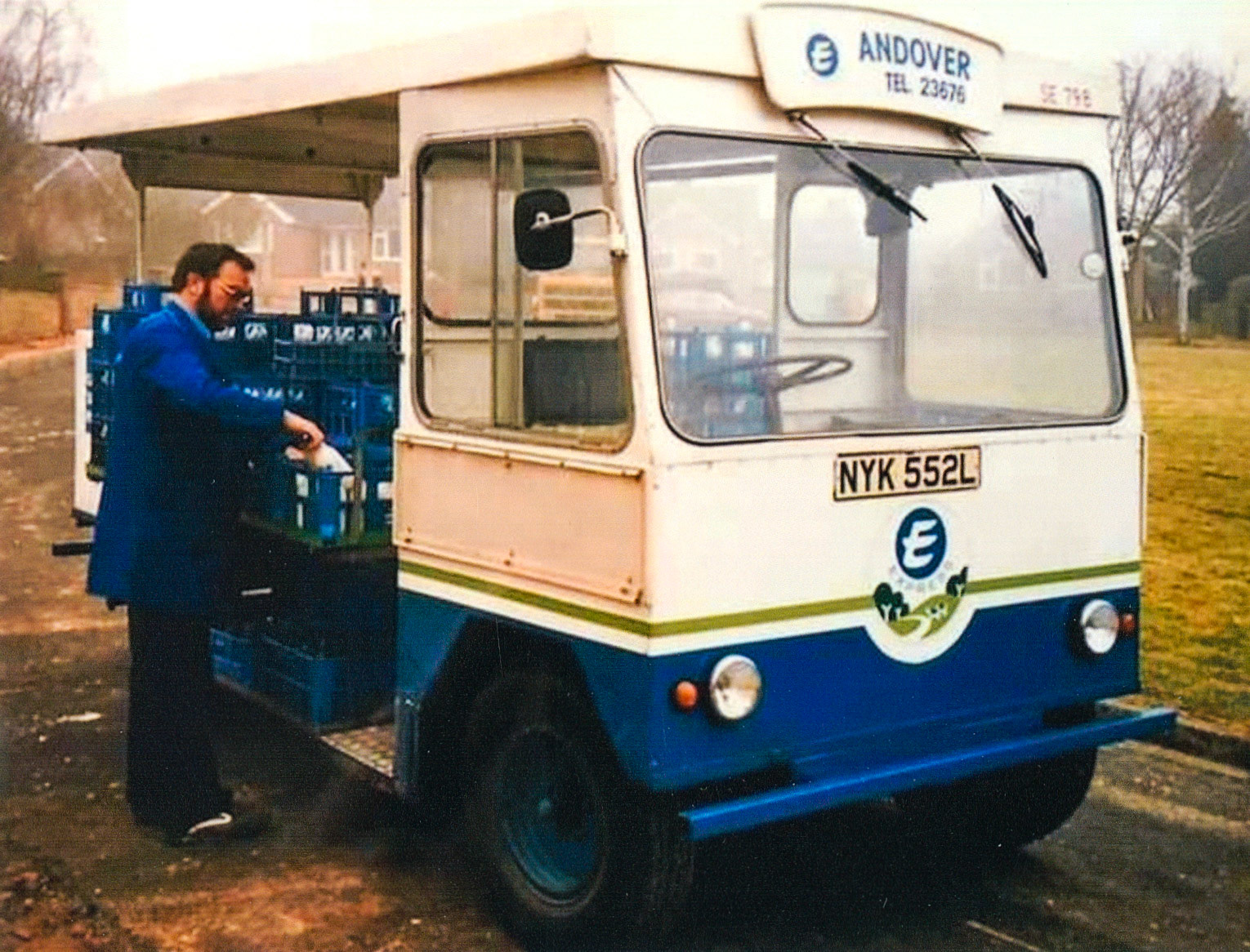 1972 Reg Andover Smith's Electric float NYK 552L (Courtesy Dave Fane)