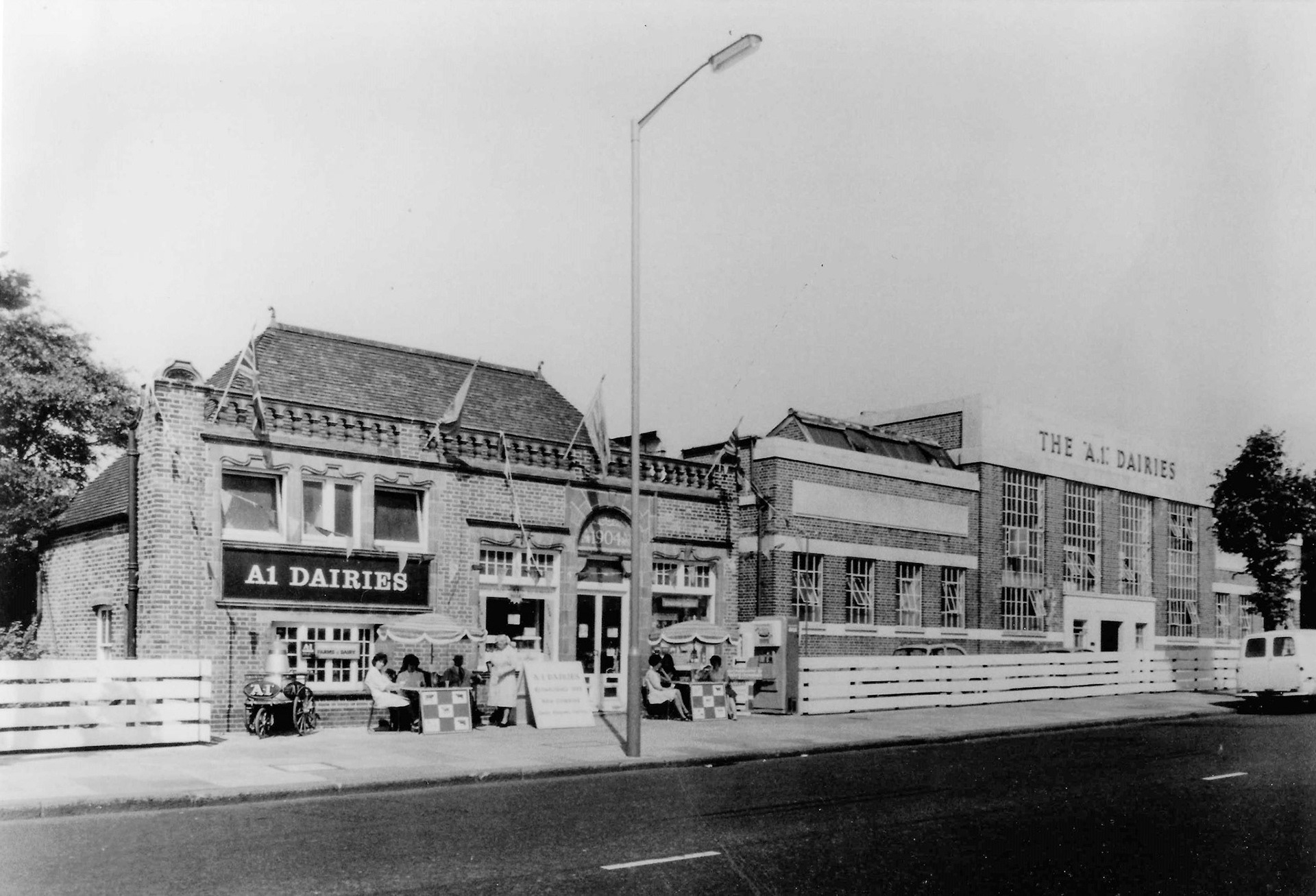 1965 A1 Dairies, Whetstone (Courtesy Dave Fane)