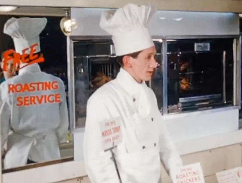 1957 Premier Supermarket Streatham. ‘Time for Leisure’ film (Yorkshire Film Archive)